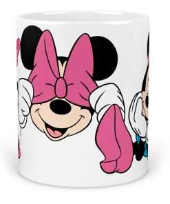Minnie Easter lamp with cup and wooden box-Hoper.gr