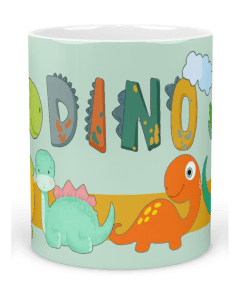 Easter dino lamp with cup and wooden box-Hoper.gr