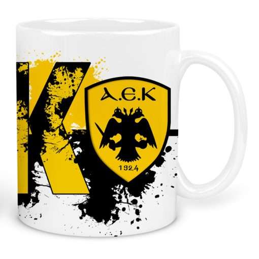 AEK Easter lamp with mug and wooden box-Hoper.gr