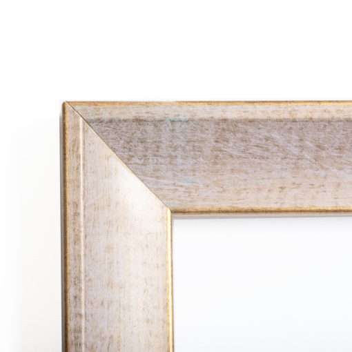 Wooden wall photo frame light lilac color, Matt glass (K27-95 new)-Hoper.gr