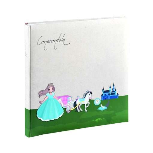 Cinderella photo ALBUM 60 pages with rice paper, Dimensions: 29x29cm (s512)-Hoper.gr