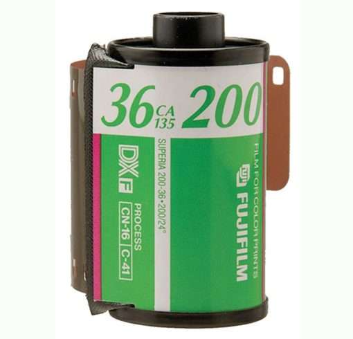 Fujifilm Color 200 ISO EC EU Color Film Roll 35mm (36 Exposures)-Hoper.gr
