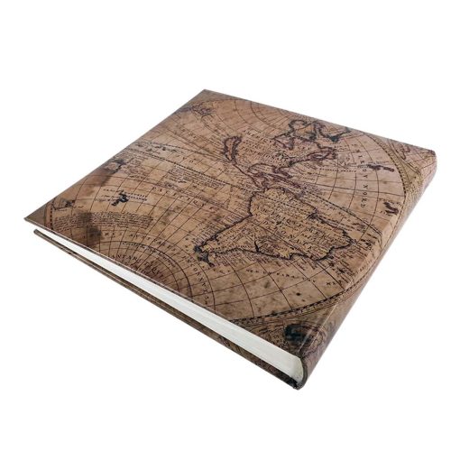 Photo ALBUM, Engraving map, 60 pages with rice paper, Cover laminated Dimensions: 29x29cm (s501)A-Hoper.gr