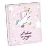 PHOTO ALBUM with boxes 100 photos 13x19 Believe in magic pink (s474p)-Hoper.gr