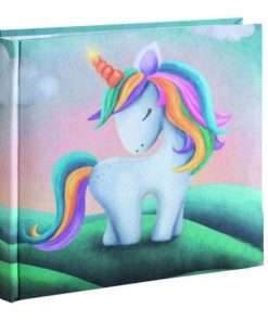 ALBUM Book-bound Unicorn with compartments for 200 photos 13X19 S 496-Hoper.gr