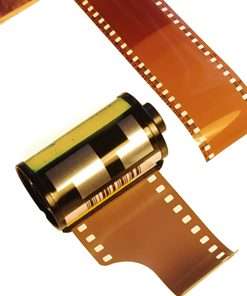 Display Your Film and receive the film - negatively displayed with courier-Hoper.gr