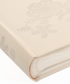 Album Panodia Empire Hardcover, classic design, Bordeaux, with 100 ivory pages with rice paper size 32x36cm-Hoper.gr