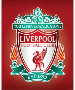 Aφίσα ,Pyramid Poster Liverpool FC (Crest) 40 X 50εκ MPP50798-Hoper.gr