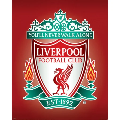 Poster, Pyramid Poster Liverpool FC (Crest) 40 X 50cm MPP50798-Hoper.gr