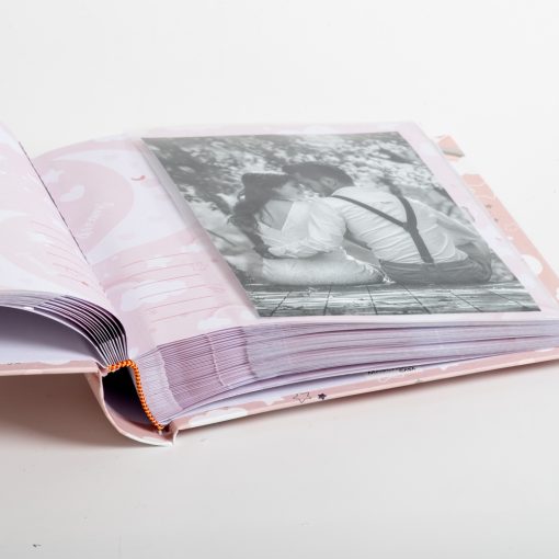 Άλμπουμ Βιβλιοδετημένο  με θήκες για 100 φωτογραφίες 13×19  (μήκος 21cm πλάτος 21cm ) S544 ( art watercolor little Bear )-Hoper.gr