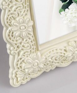 frame RESIN ALENCON 13X18 (relief embroidery off-white)-Hoper.gr