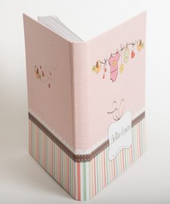 Wish book - Wish list, pink beige, clothes, with 80 pages, dimensions 25x35 cm (DPB02)-Hoper.gr