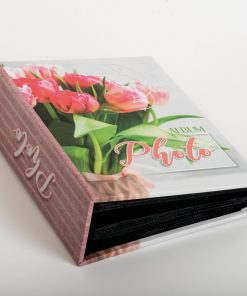 Carta album with pockets for 100 photos 10×15 red car-Hoper.gr