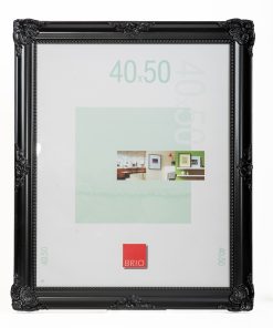Wooden wall frame 40X50 for photo 30X40 color natural wood and white (PANODIA NEWTON )-Hoper.gr