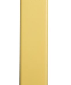 Wooden table frame color pastel yellow matte glass matte (design K128/18)-Hoper.gr