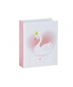 Album MINIMAX Swan with crown with pockets for 100 photos 13x18 (15x19cm external dimensions)-Hoper.gr