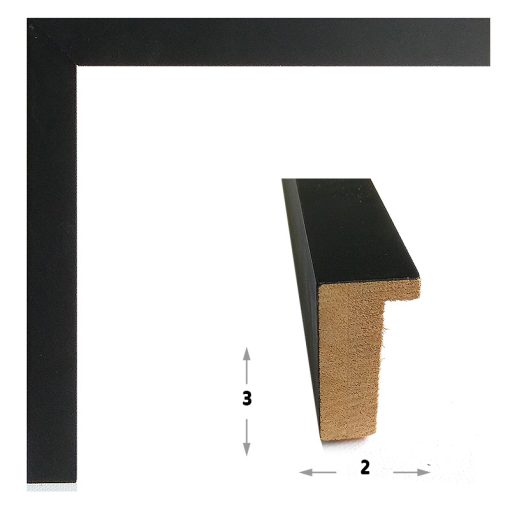 Theme (island ) 6 frames 37x37cm 6 frames wooden color Black theme with lamination (K 2033/69+ island)-Hoper.gr