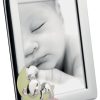 children's frame 13X18 silver-plated pink with teddy bear design for photo 13X18 (A1580)-Hoper.gr