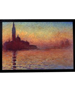 Αφίσα    Claude Monet (Waterlillies) 61x91,5εκ Κορνίζα Ξύλινη Χρώμα Λευκό Με Ακρυλικό Τζάμι Άθραυστο ( K1041-3 +PP34878)-Hoper.gr