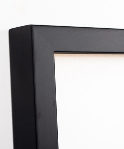 Black wooden wall frame for photo, puzzle, 3cm deep frame & acrylic glass (K2033-69)-Hoper.gr