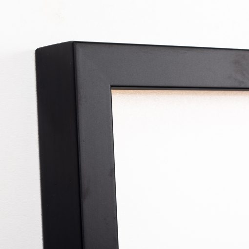 Black wooden wall frame for photo, puzzle, 3cm deep frame & acrylic glass (K2033-69)-Hoper.gr