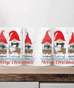 κούπα κεραμική 33Οml λευκή  χριστουγεννιάτικη  christmas North pole ( Με συσκευασία Δώρου )-Hoper.gr