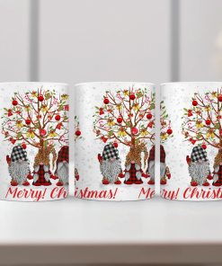ceramic mug 33Oml white Christmas North pole (With gift packaging)-Hoper.gr