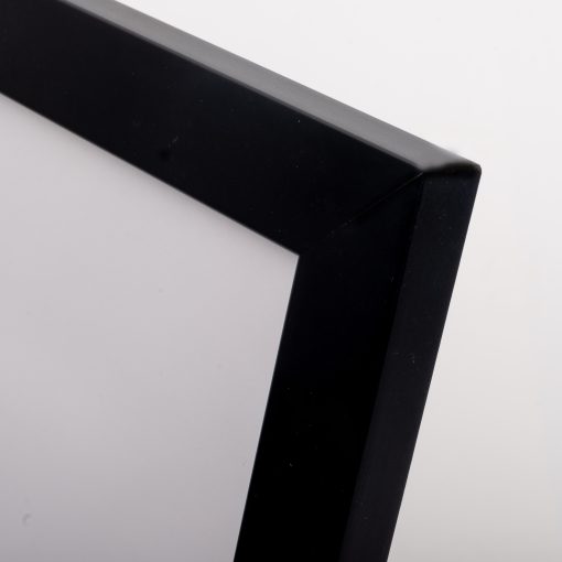 Κορνίζα ξύλινη επιτραπέζια χρώμα μαύρο   τζάμι ματ  (σχέδιο Κ1041/69)-Hoper.gr