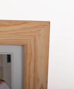 κορνίζα 20x25 ξύλινη επιτραπέζια χρώμα φυσικό ξύλο πεύκο-Hoper.gr