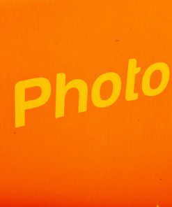 Άλμπουμ πορτοκαλί   36Χ24 με Θήκες για 400 φωτογραφίες 10X15-Hoper.gr