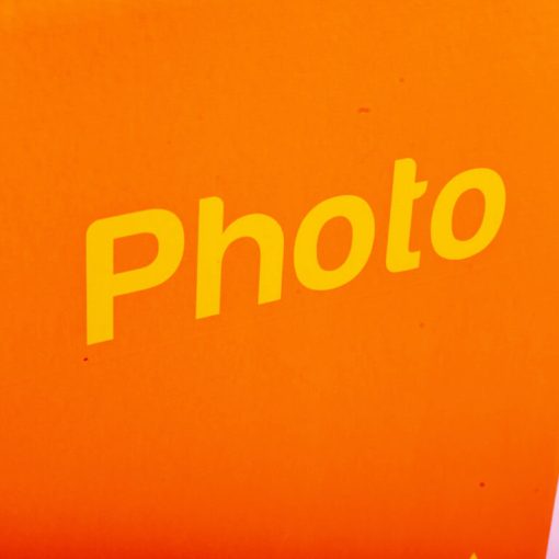 Album orange 36X24 with Cases for 400 photos 10X15-Hoper.gr