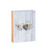 Album bound with cases for 200 photos 10×15 Valentine's Day - pebble hearts (EV21)-Hoper.gr
