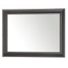 Καθρέπτης ξύλινος τοίχου κάθετος χρώμα μαύρο και σκιές καφέ με σκάλισμα ανάγλυφο  (Κ4535/69) (Οι διαστάσεις του καθρέπτη είναι Εσωτερικά το κρύσταλλο)-Hoper.gr