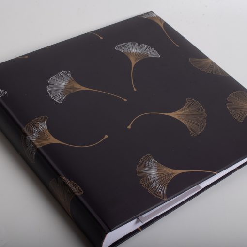 GINKGO BILOBA PHOTO ALBUM 60 pages with rice paper, Cover laminated Dimensions: 29x29cm (s515) (B)-Hoper.gr