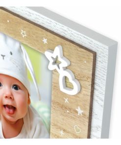 10x15 wooden tabletop photo frame 10x15, ideal for children's or baby photos (greta)-Hoper.gr