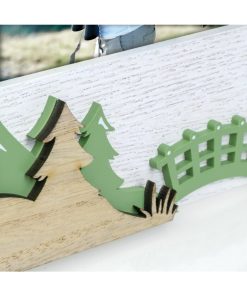κορνίζα 10x15 ξύλινη επιτραπέζια για φωτογραφία 10χ15 , Θέμα δάσος ,βουνά, πεζοπορία (canazei)-Hoper.gr