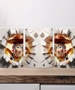 Πασχαλινή λαμπάδα  Toy Story Woody  με κούπα και ξύλινο κουτί (Toy Story Woody )-Hoper.gr