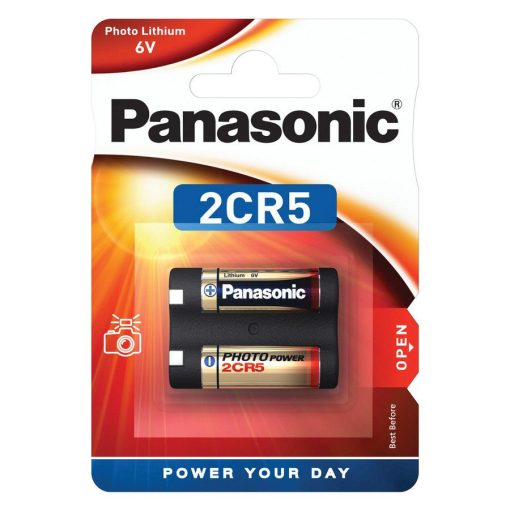 Panasonic Photo Power Μπαταρία Λιθίου 2CR5 6V 1τμχ-Hoper.gr